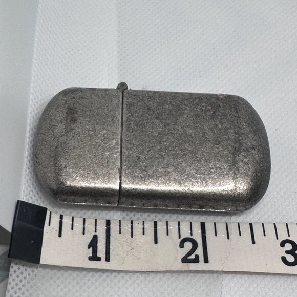 Vintage Camel Metal Flip Top Lighter Engraved Camel Logo & Patina Finish - Picture 5 of 8